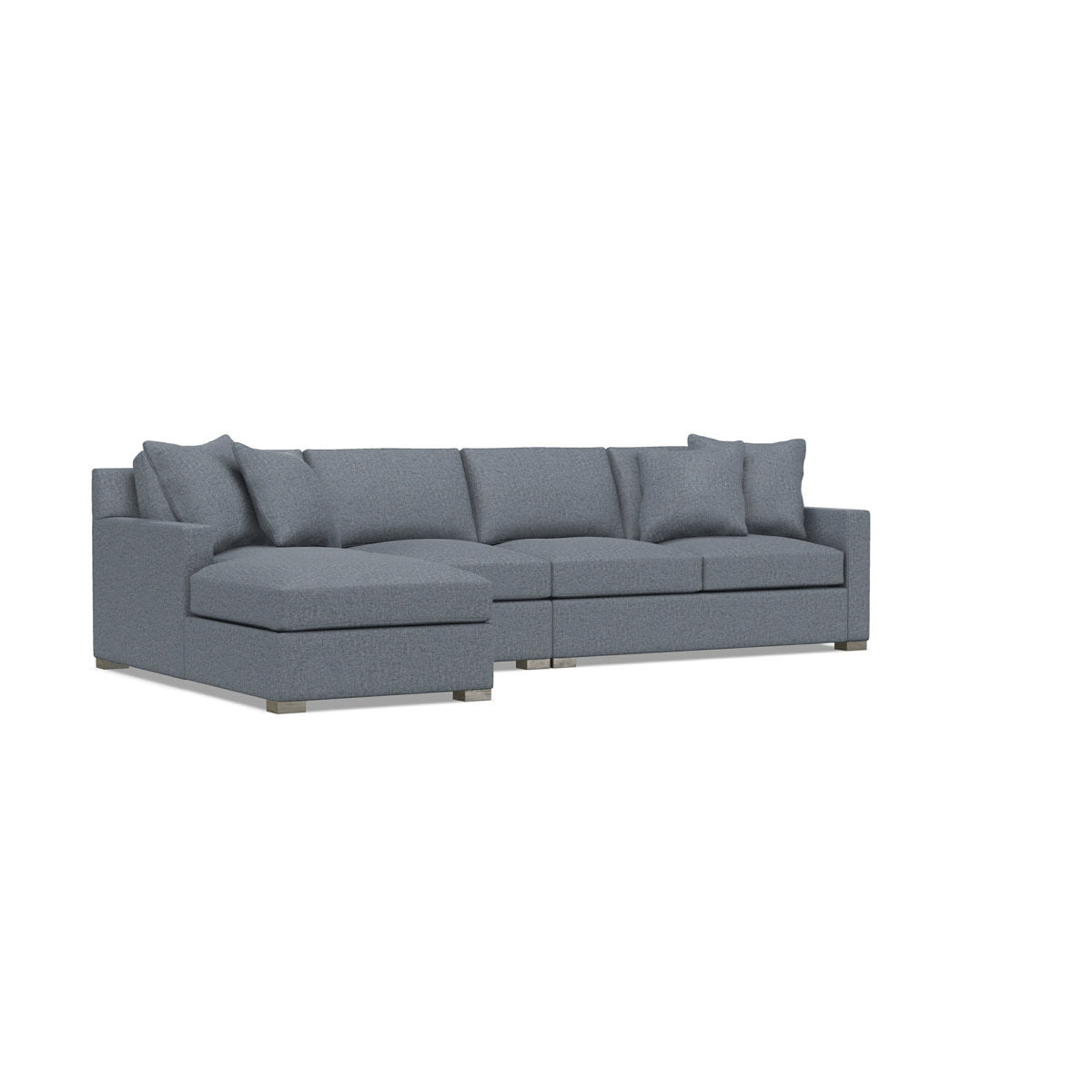 Kelsey Fabric 3 Pc Sectional