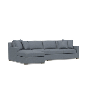 Kelsey Fabric 3 Pc Sectional