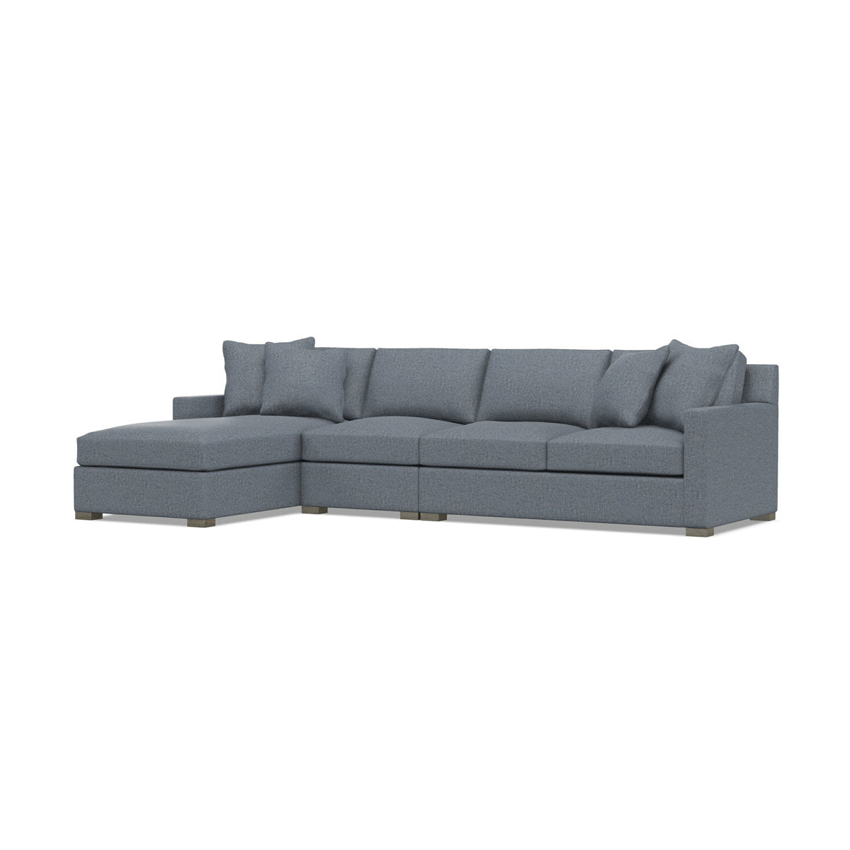 Kelsey Fabric 3 Pc Sectional
