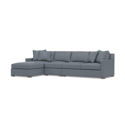 Kelsey Fabric 3 Pc Sectional