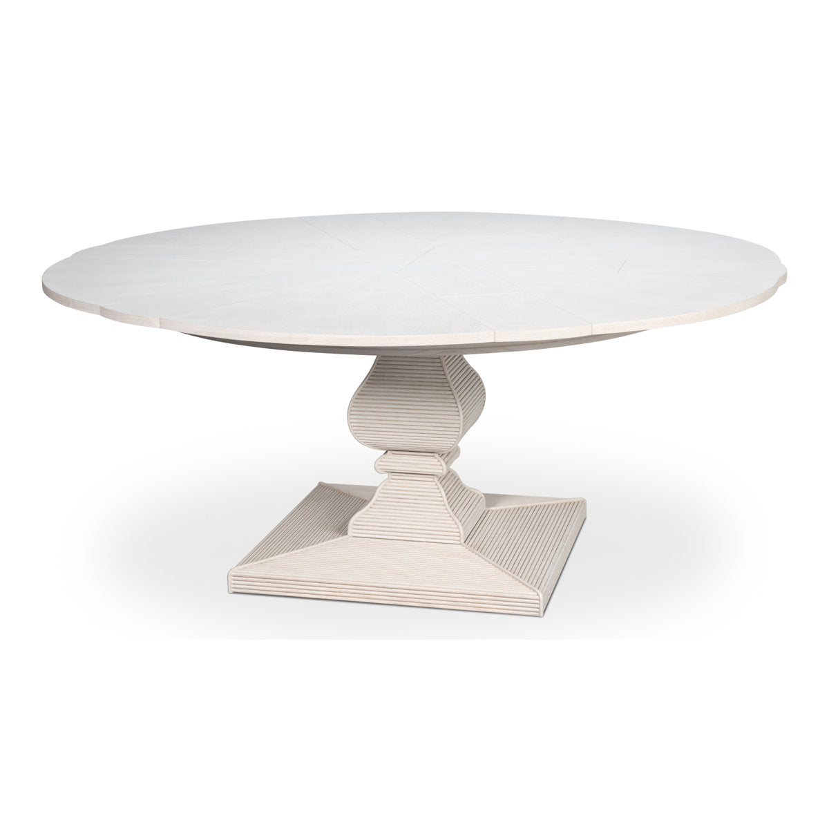Kelso Equestrian Round Solid Wood Dining Table