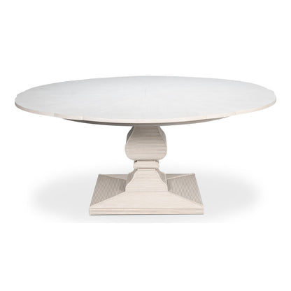 Kelso Equestrian Round Solid Wood Dining Table