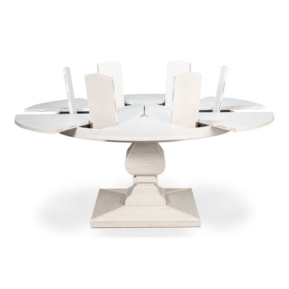 Kelso Equestrian Round Solid Wood Dining Table