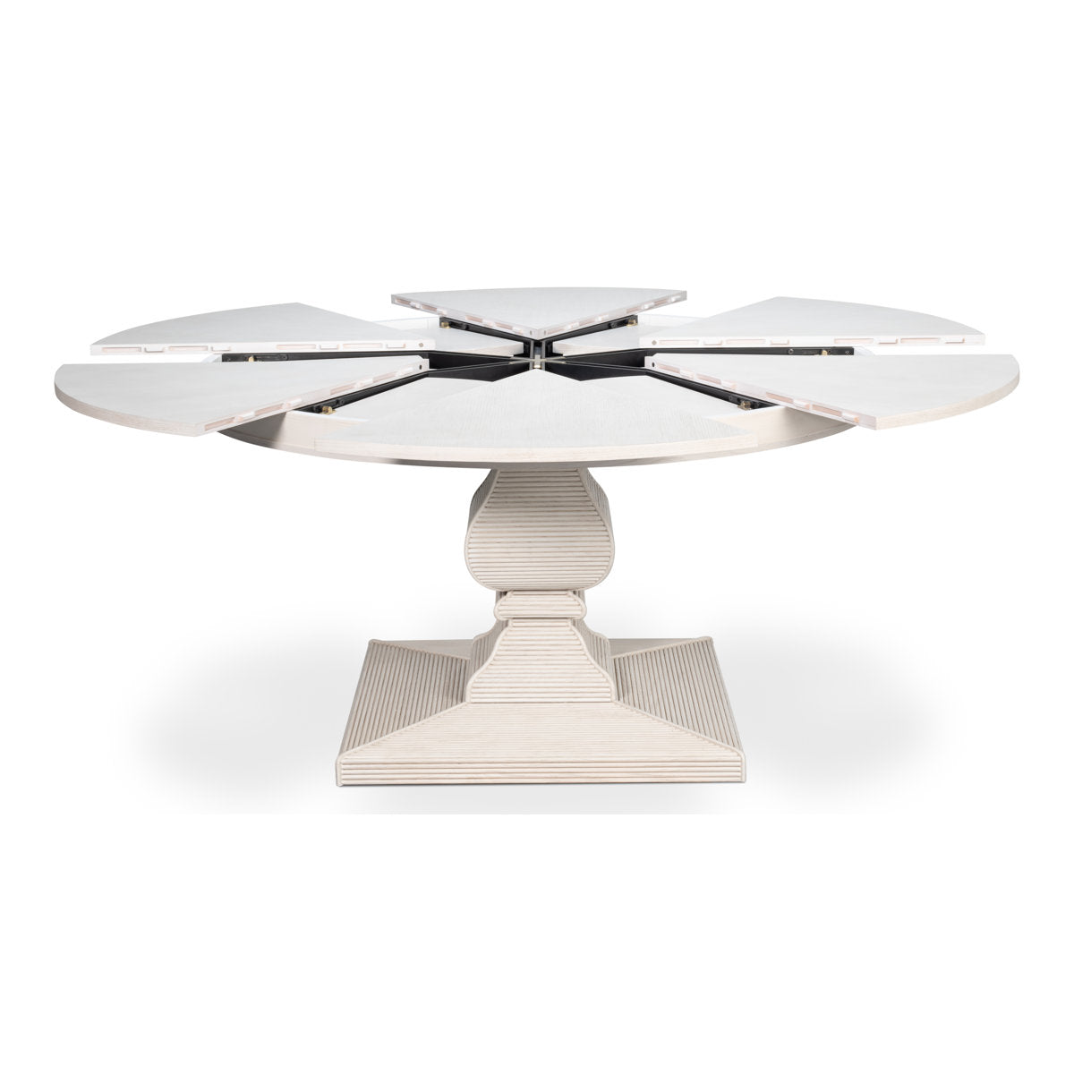 Kelso Equestrian Round Solid Wood Dining Table