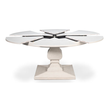 Kelso Equestrian Round Solid Wood Dining Table