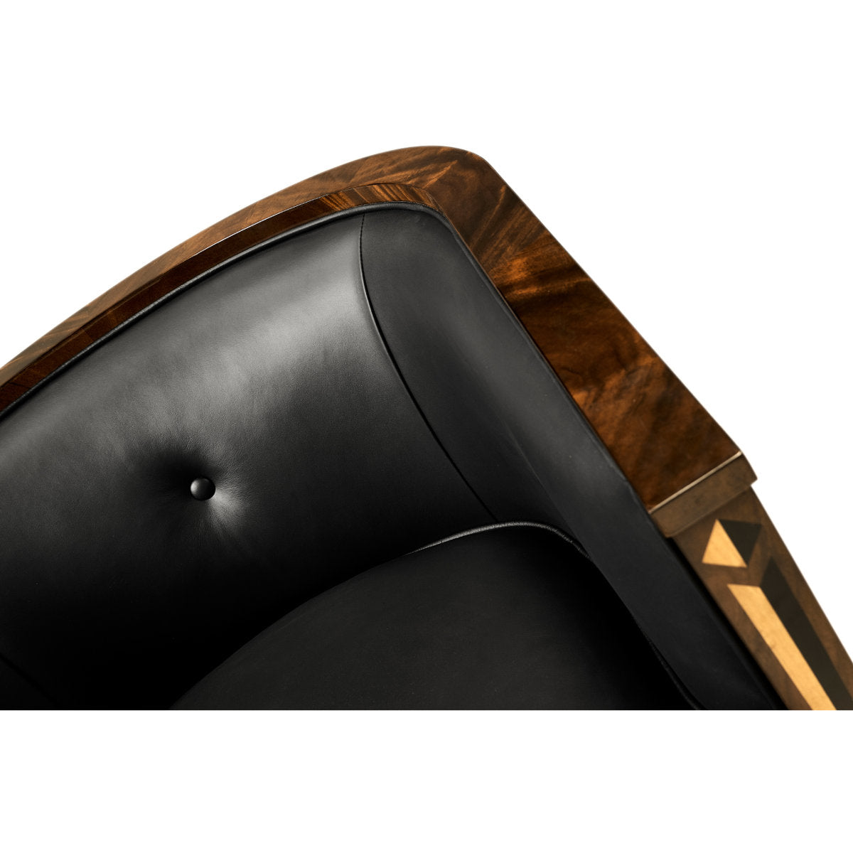 Knightsbridge Leather Barrel Chair