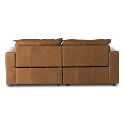 Kosa Power Recliner 2PC Sectional-Sonoma Chestnut