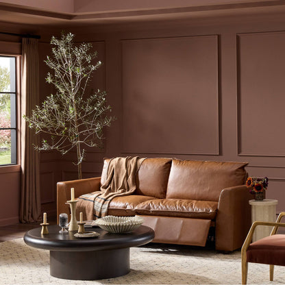 Kosa Power Recliner 2PC Sectional-Sonoma Chestnut