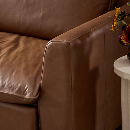 Kosa Power Recliner 3PC Sectional-Sonoma Chestnut