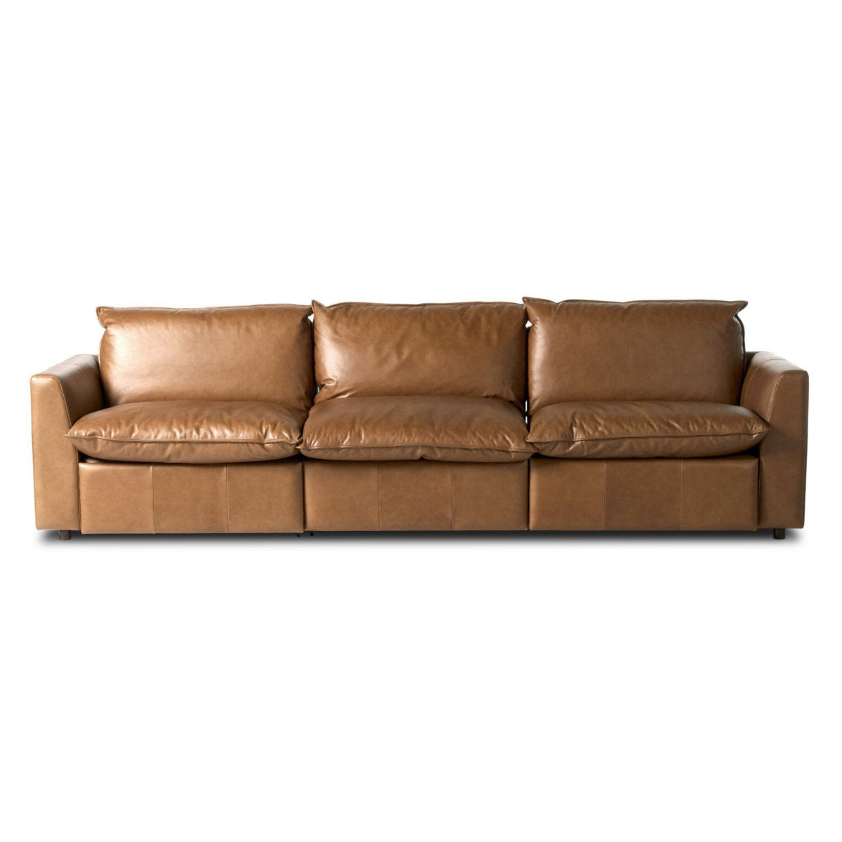 Kosa Power Recliner 3PC Sectional-Sonoma Chestnut