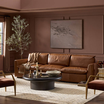 Kosa Power Recliner 3PC Sectional-Sonoma Chestnut