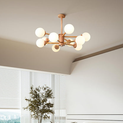Kozan Wooden Chandelier