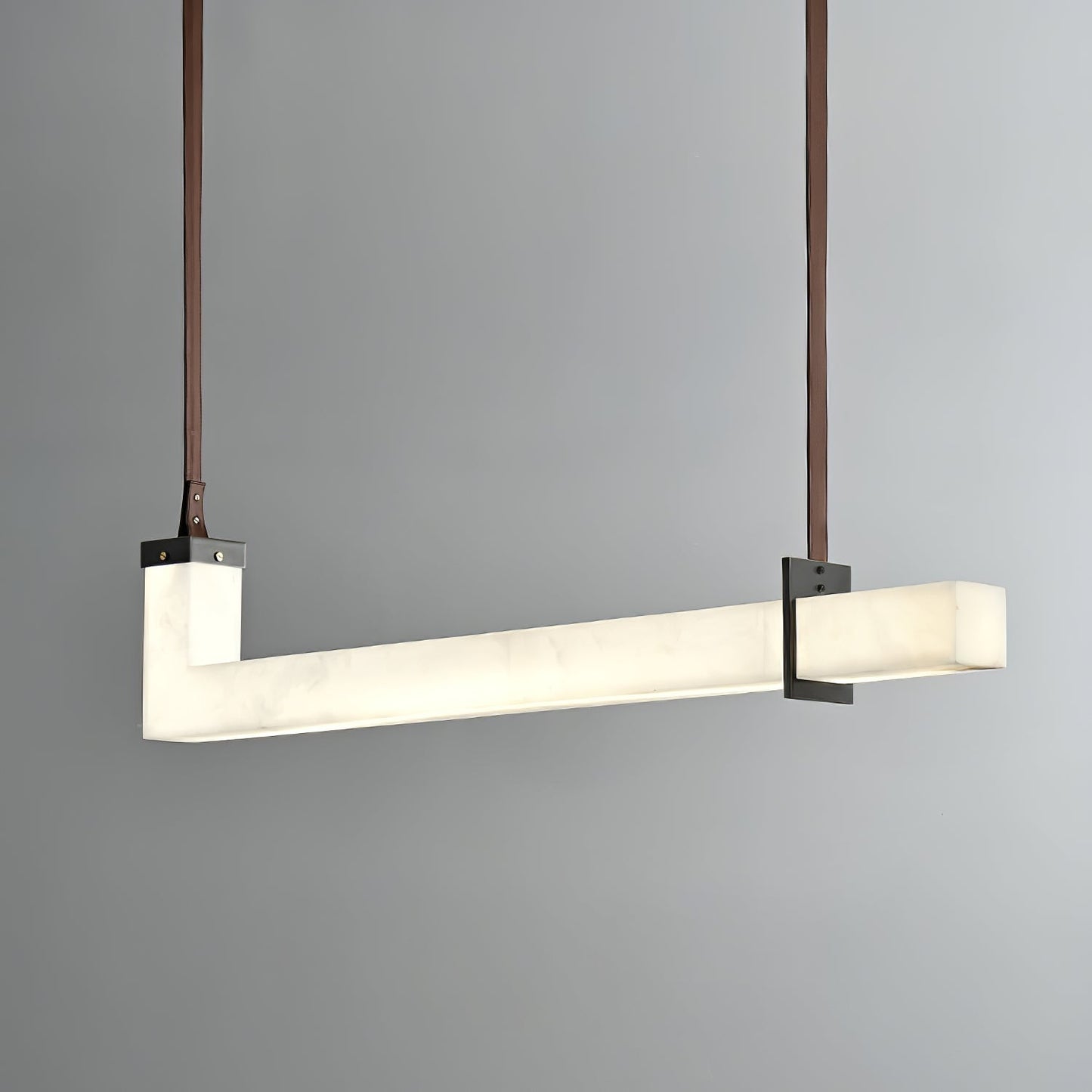 L-Axis Alabaster Pendant Lamp