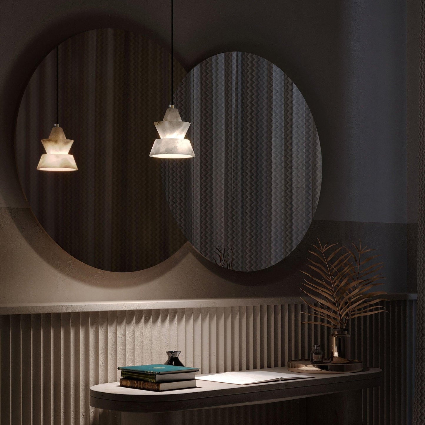 LAB S18 Alabaster Pendant Light