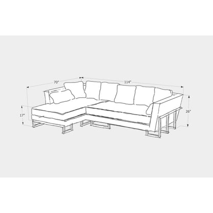 LRG Chaise Sectional