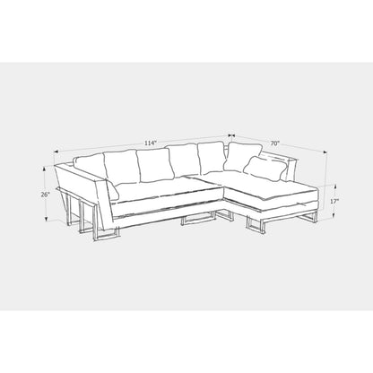 LRG Chaise Sectional