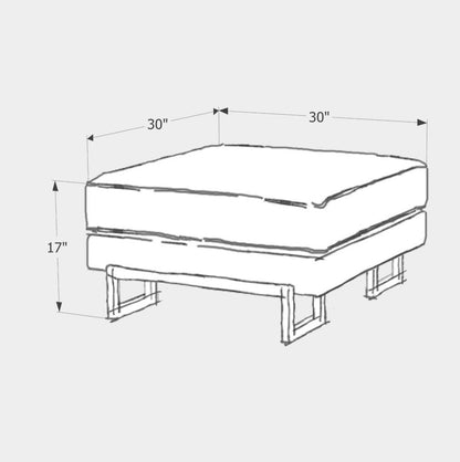 LRG Square Ottoman