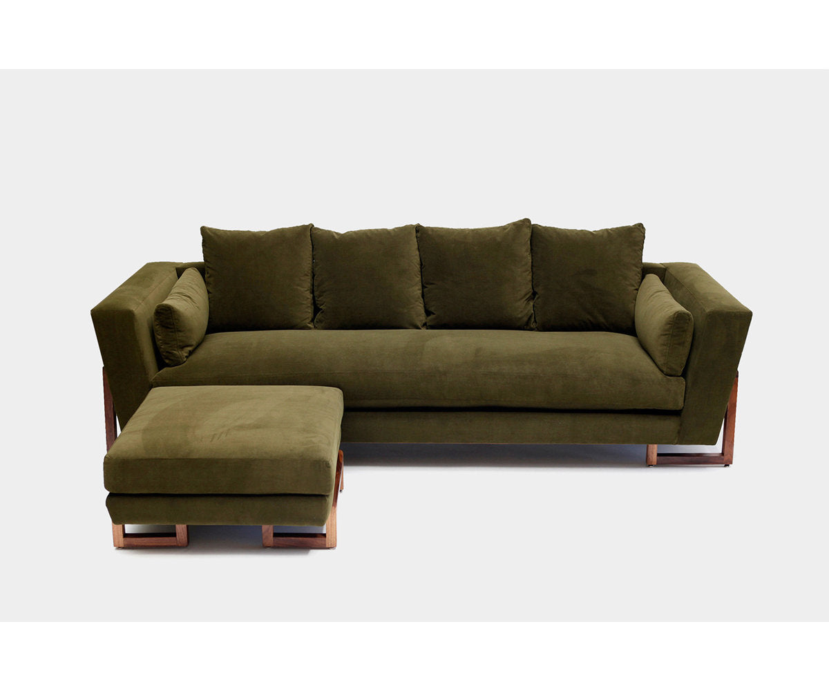 LRG Velvet Sofa