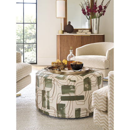 La Costa Round Ottoman
