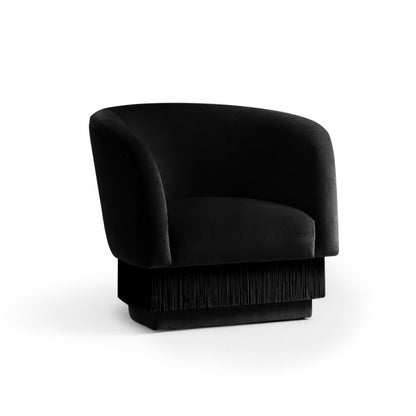 La Folie Barrel Chair Chair with Ottoman