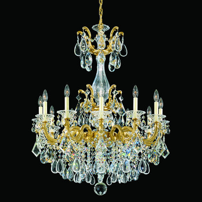 La Scala 12 - Light Glass Chandelier