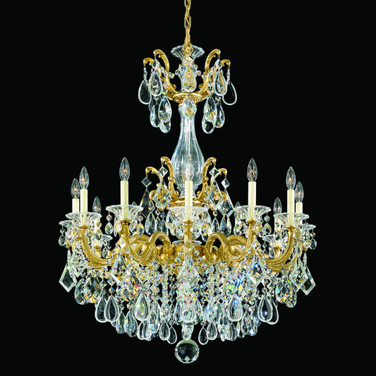 La Scala 12 - Light Glass Chandelier