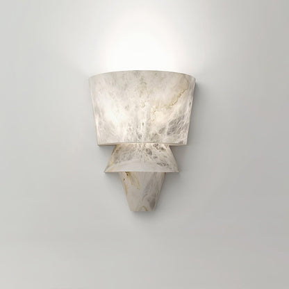 Laboratory Alabaster Wall Light