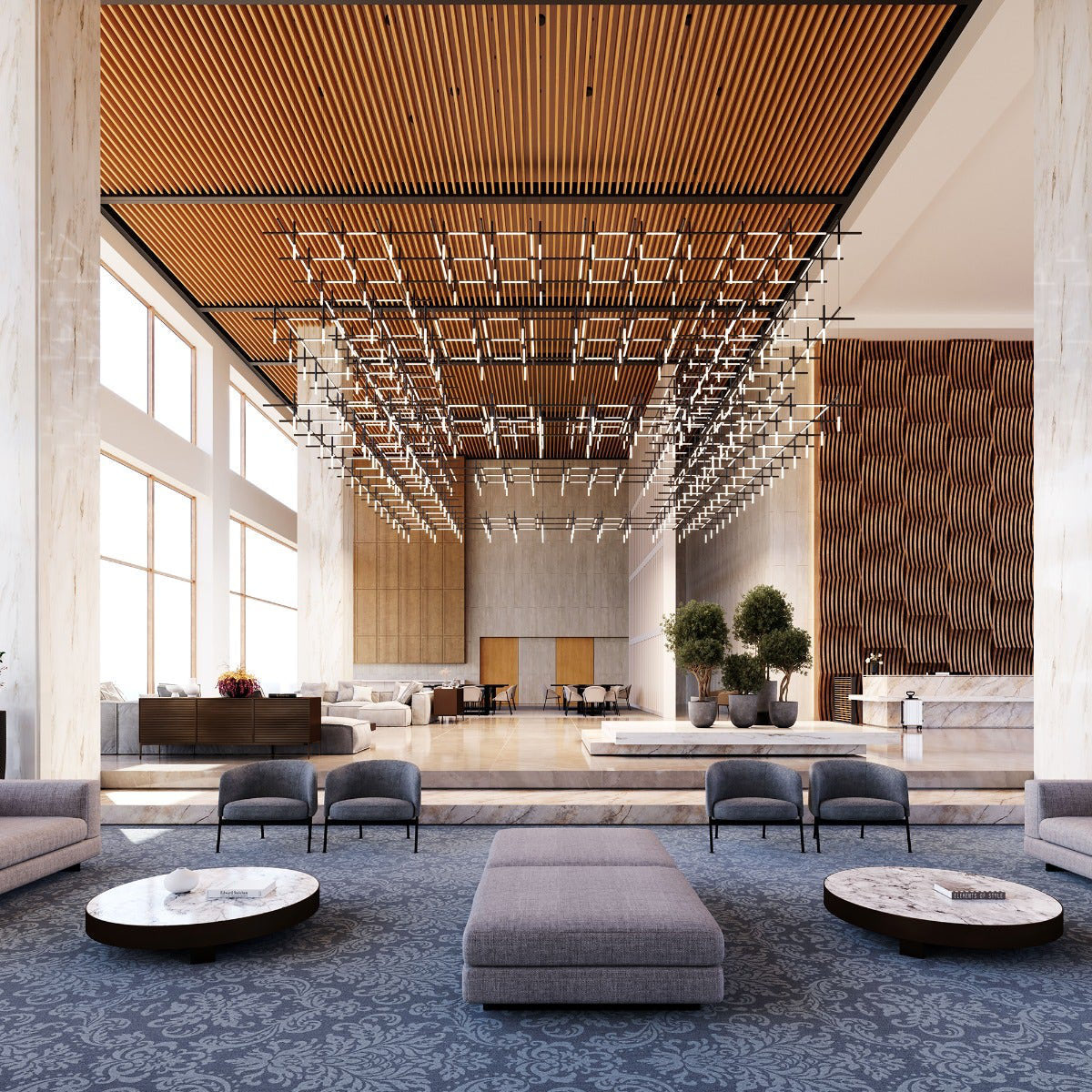 Labyrinth 1 - Light LED Chandelier
