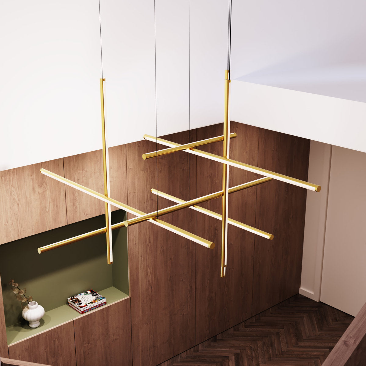 Labyrinth 1 - Light LED Chandelier