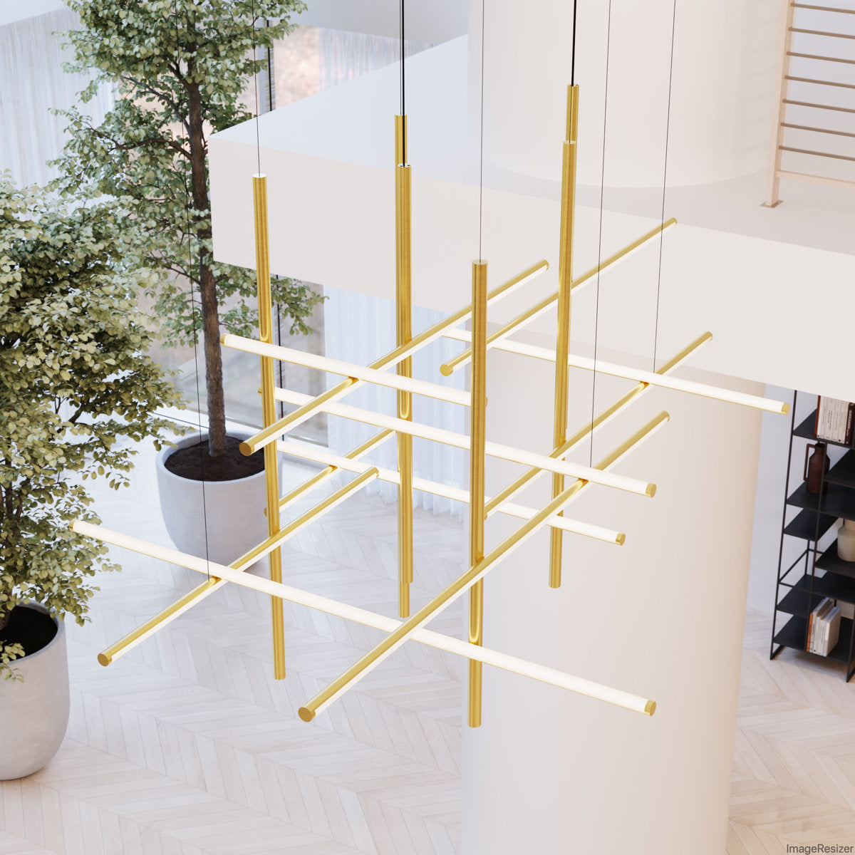 Labyrinth 1 - Light LED Chandelier