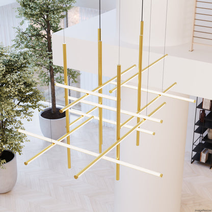 Labyrinth 1 - Light LED Chandelier