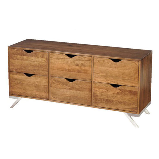 Lake Shore 6 - Drawer Solid Wood Dresser