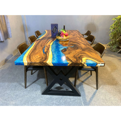 Lampedusa Solid Wood Dining Table