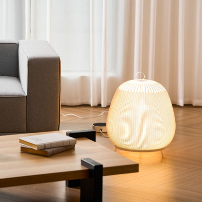 Lantern Knit Table Lamp
