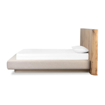 Lara Bed-Natural Reclaimed French Oak-Queen