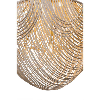 Large Leather Fringe Chandelier