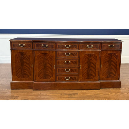 Large Traditional Mahogany Buffet