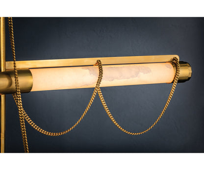 Lariat - Dimmable LED Cylinder Chandelier by Noz Nozawa for Corbett Lighting