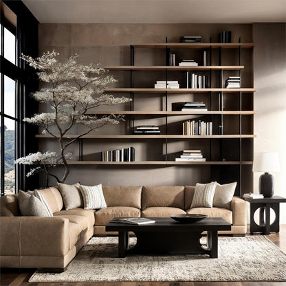 Lars Leather Modular Sectional