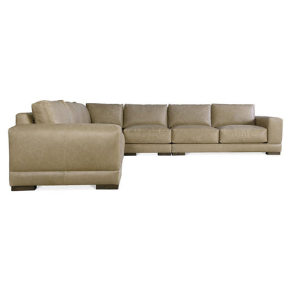 Lars Leather Modular Sectional