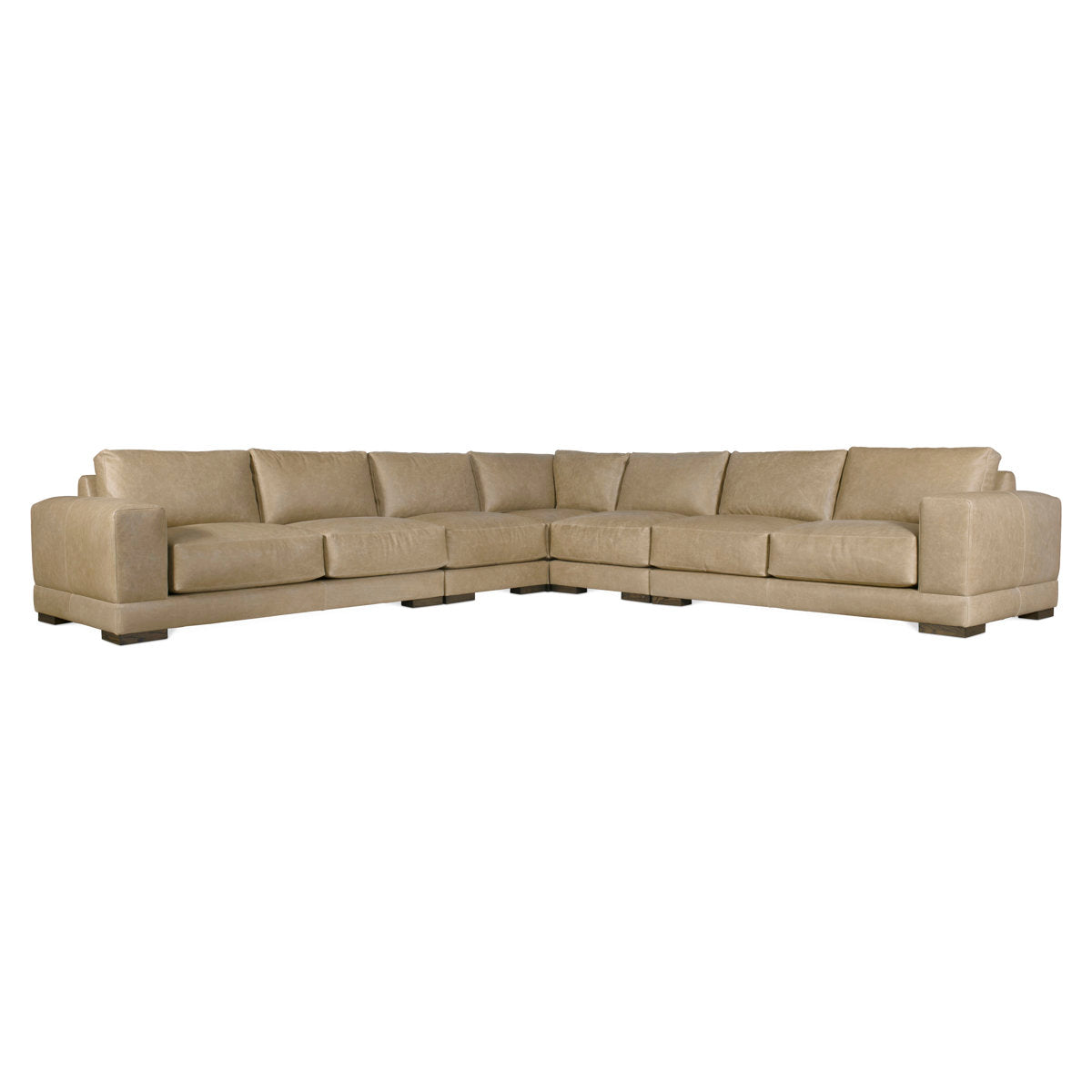 Lars Leather Modular Sectional
