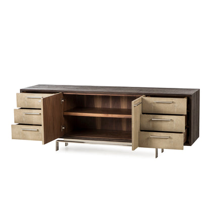 Latham 72'' W Solid Wood Credenza