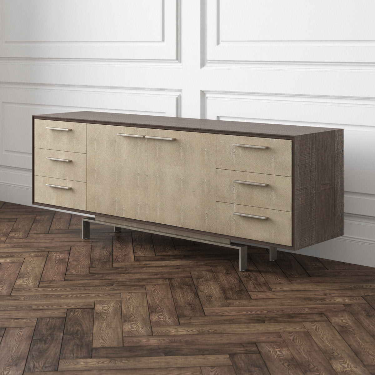 Latham 72'' W Solid Wood Credenza