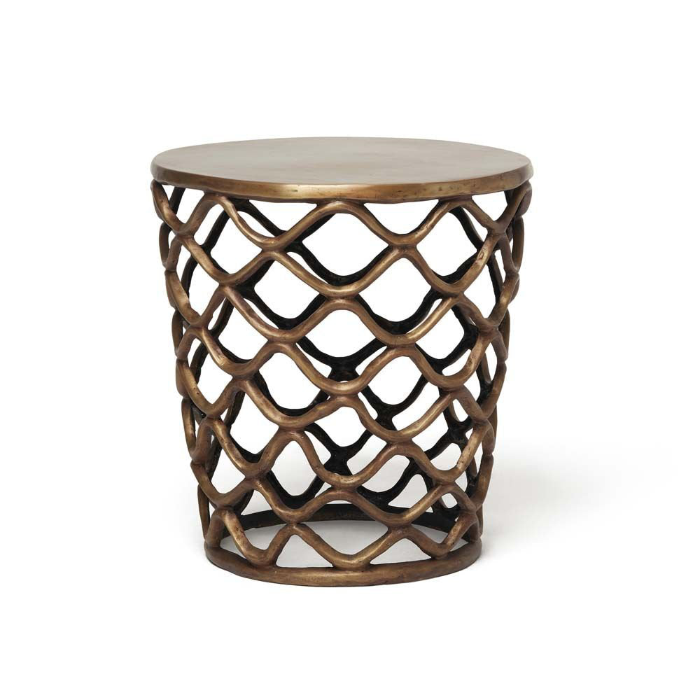Lattice End Table