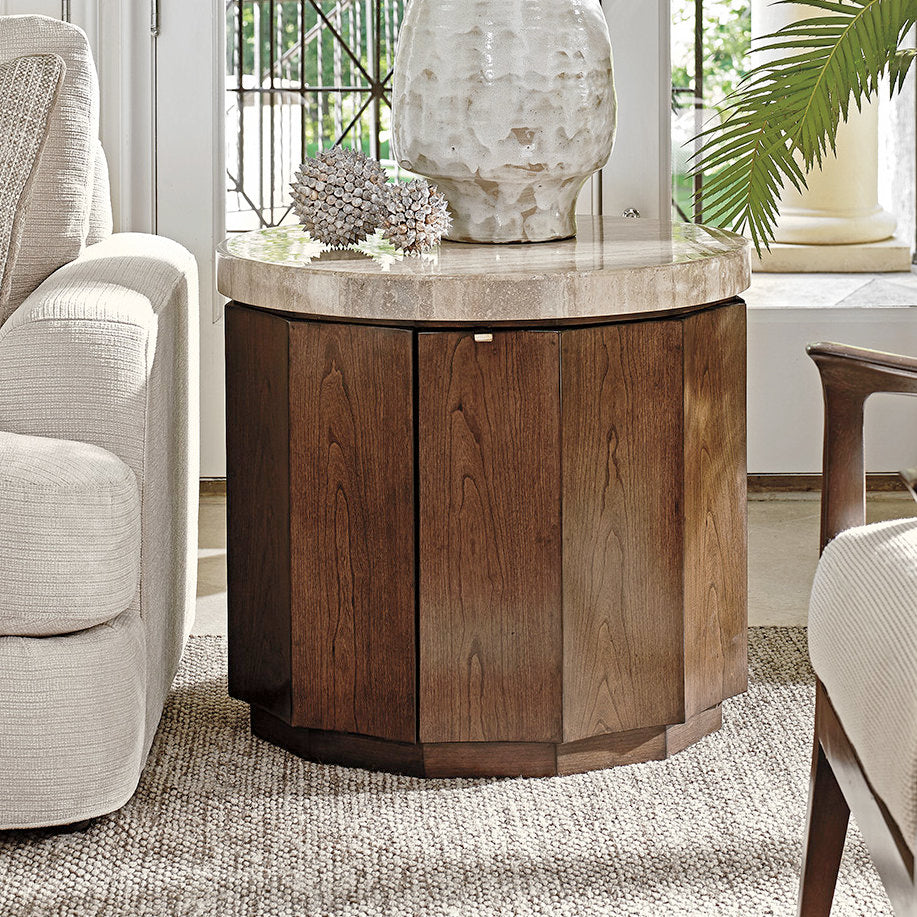 Laurel Canyon Glendora Drum Table