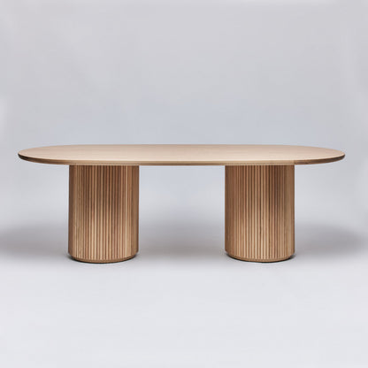 Laurel Oval Solid Oak Dining Table