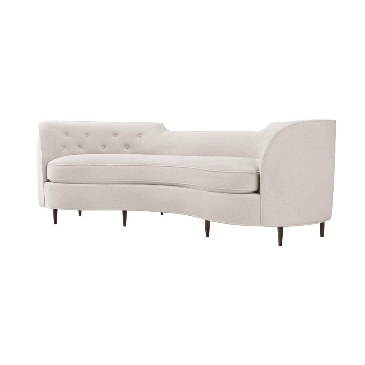 Lauren 89.5'' Curved Sofa