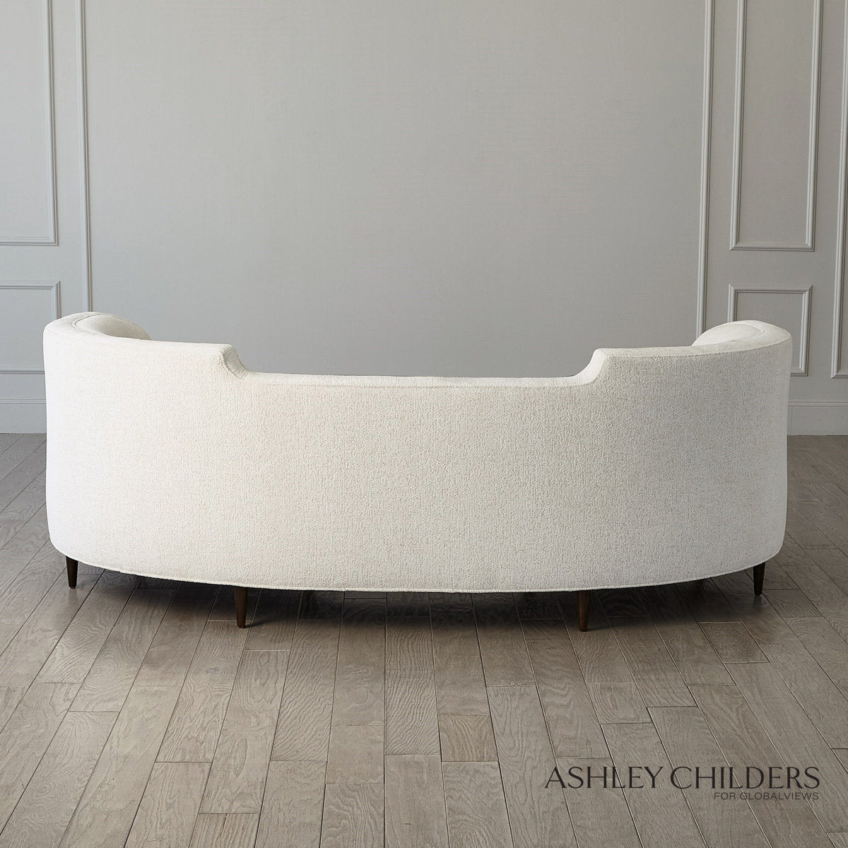 Lauren 89.5'' Curved Sofa