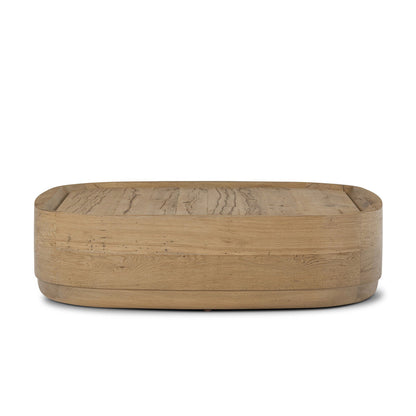 Leandro Coffee Table-Natural Reclaimed French Oak