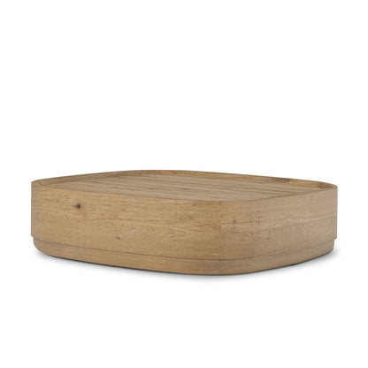 Leandro Coffee Table-Natural Reclaimed French Oak